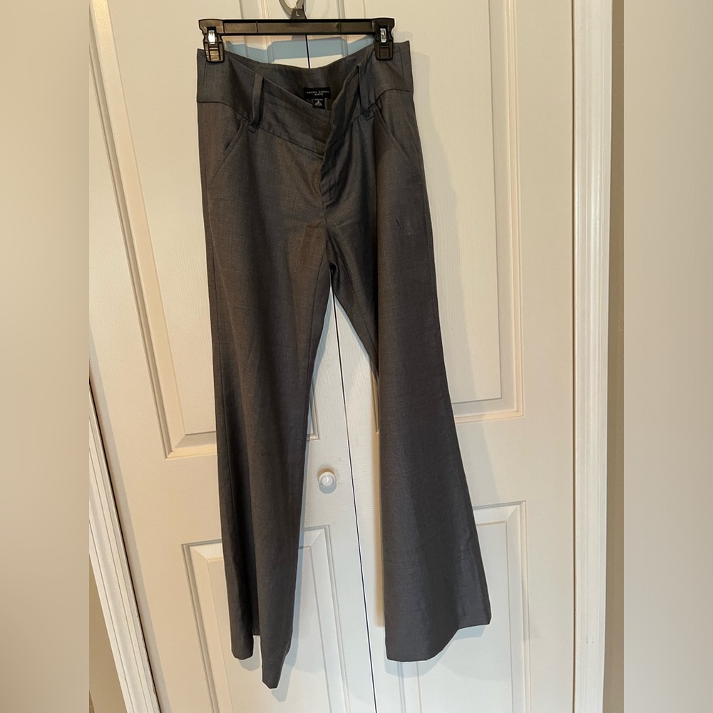 EUC high waist and flare dress pants